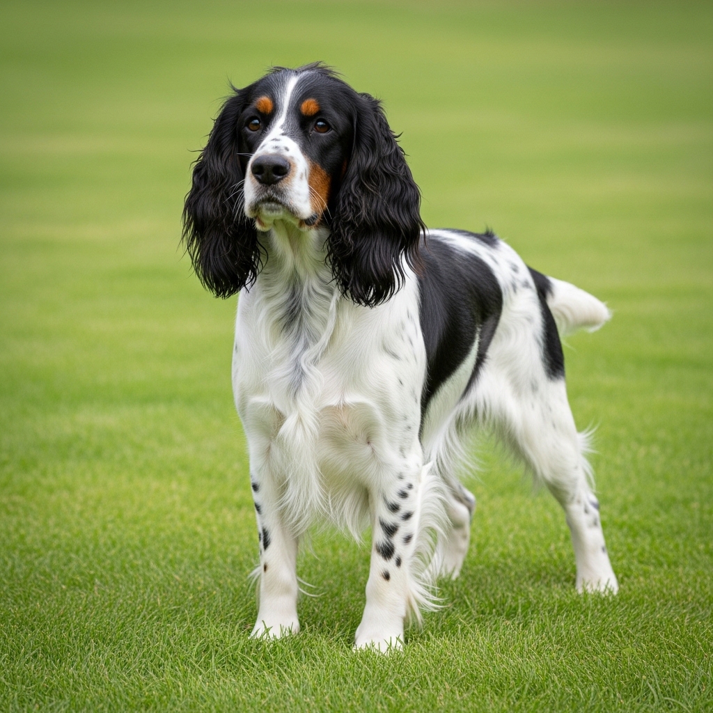 Англійський спрингер-спанієль - Триколор чорний