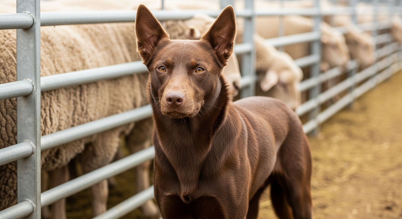 Австралійський келпі - Шоколадний