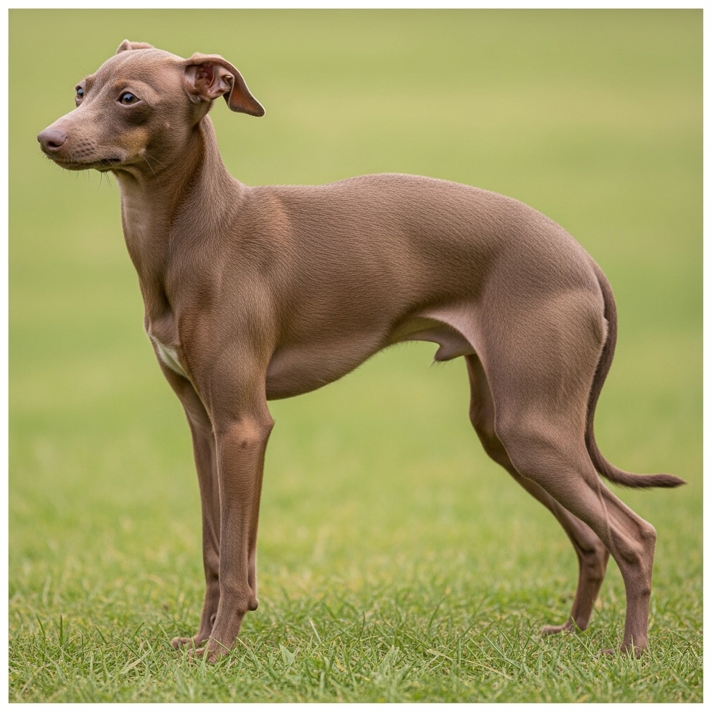 Італійська левретка - Шоколадний