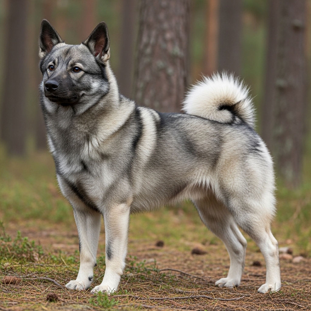 Норвезький елкхунд - Сірий show